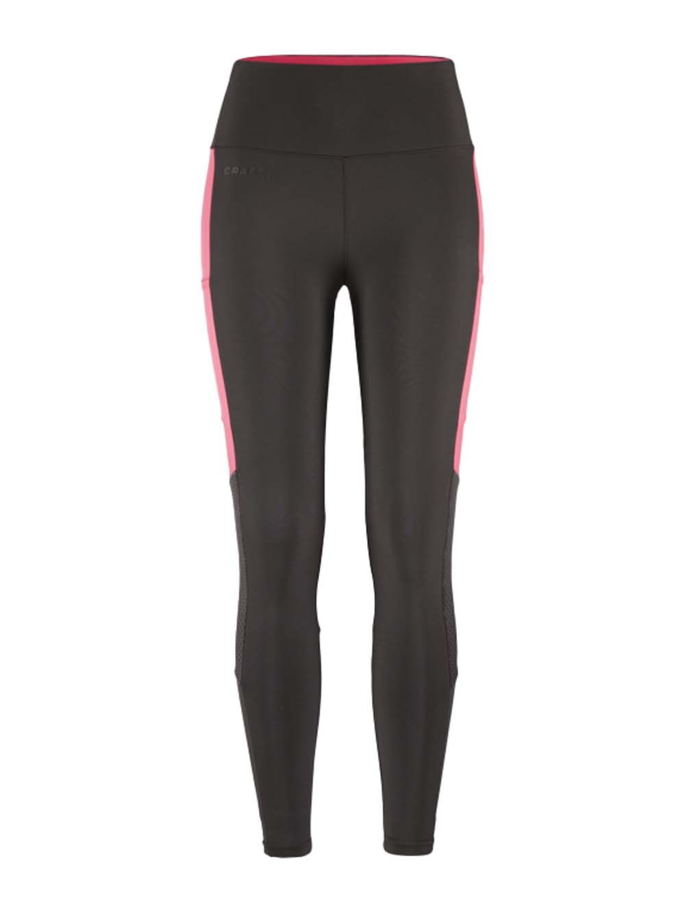 Dámské kompresní legíny Craft ADV ESSENCE TIGHTS 2 W červené | AD Sport.cz
